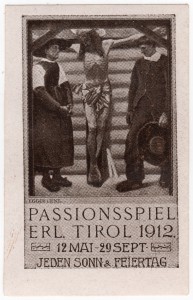MUO-026133/03: Passionsspiel erl. Tirol 1912.: poštanska marka