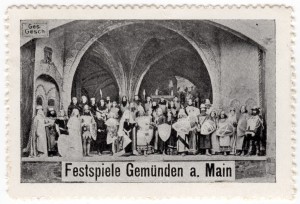 MUO-026128/07: Festspiele Gemünden a. Main.: poštanska marka