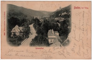 MUO-035134: Austrija - Baden; Helenthal: razglednica