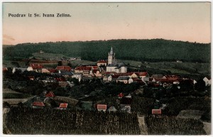 MUO-033292: Sv Ivan Zelina - Panorama: razglednica