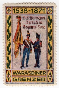 MUO-026241/01: 1538-1871 Warasdiner Grenzer: poštanska marka