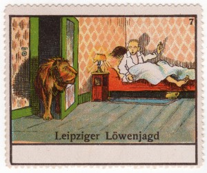 MUO-026126/07: Leipziger Löwenjagd: poštanska marka