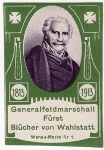 MUO-026176/17: Generalfeldmarschal Fürst Blücher von Wahlstatt: poštanska marka