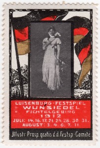 MUO-026369/02: Luisenburg - Festspiel Wunsiedel Fichtelgebirg 1912: marka