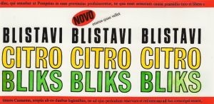 MUO-055088/02: Labud Novo Blistavi Citro Bliks: predložak : etiketa