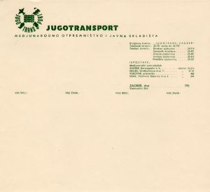 MUO-054749: Jugotransport: memorandum