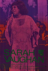 MUO-052355: Sarah Vaughan: plakat