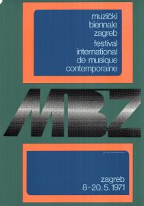 MUO-052400: MBZ - Muzički biennale Zagreb: plakat