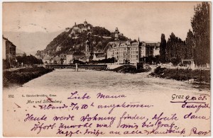 MUO-008745/16: Graz - Mura i stari grad: razglednica