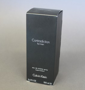 MUO-039949/02: Contradiction  for men  Calvin Klein: kutija za parfemsku bočicu