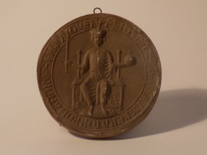 MUO-004014: Pečat Friedricha II.: reljef