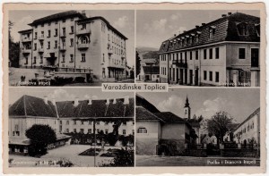 MUO-008745/1640: Varaždinske Toplice - Panoramske sličice: razglednica