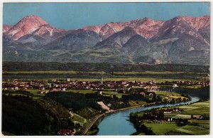 MUO-036140: Austrija - Villach; Panorama: razglednica
