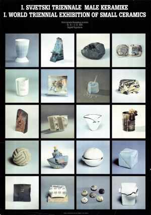 MUO-052296/02: I. svjetski triennale male keramike: plakat