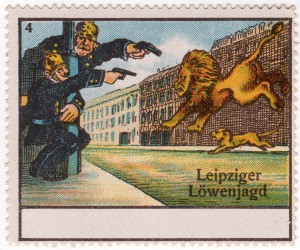 MUO-026126/04: Leipziger Löwenjagd: poštanska marka