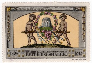 MUO-026198: 1863 1913 50 Jahrfeier d. Eröffnung der Befreiungshalle: poštanska marka