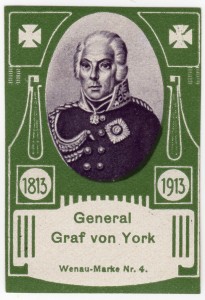 MUO-026176/14: General Graf von York: poštanska marka