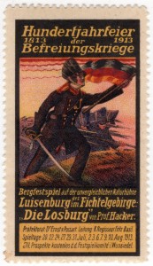 MUO-026170: Hundertjahrfeier der Befreiungskriege 1813 1913...: poštanska marka