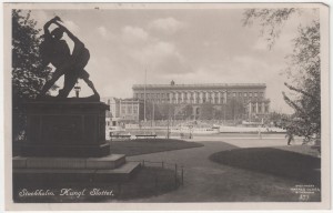 MUO-008745/800: Stockholm - Kraljevska palača: razglednica
