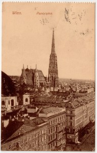 MUO-008745/248: Beč - Panorama s katedralom: razglednica