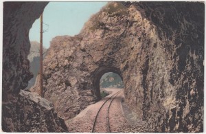 MUO-030993: BiH - Nova pruga - tuneli uz Miljacku: razglednica