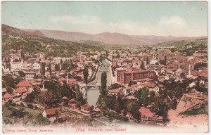 MUO-008745/590: BiH - Sarajevo - Panorama s tvrđave: razglednica