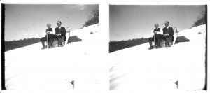 MUO-035131/17: Na sniježnoj padini: stereodijapozitiv