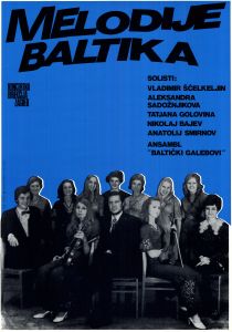 MUO-052386: Melodije Baltika: plakat