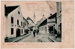 MUO-033187: Samobor - Rambergova ulica: razglednica