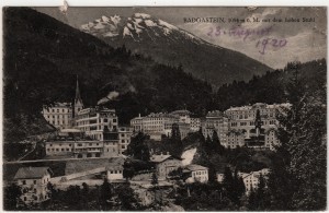 MUO-036052: Austrija - Badgastein; Panorama: razglednica