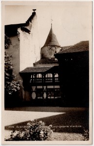 MUO-008745/312: Švicarska - Grandson; dvorac: razglednica
