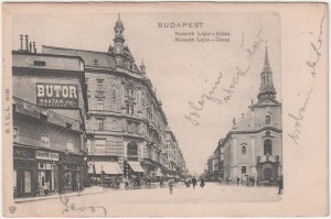 MUO-008745/838: Budimpešta - Ulica Kossuth Layos: razglednica