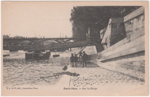 MUO-016118/A/03: Paris Vecu - Na obali Seine: razglednica