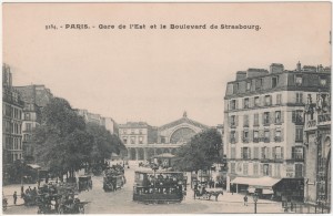 MUO-016118/A/38: Paris  - Gare de l' Est: razglednica