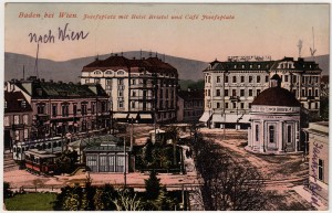 MUO-034207: Baden kod Beča - Josefsplatz: razglednica