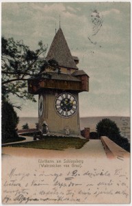 MUO-034237: Graz - Toranj na Schlossbergu: razglednica
