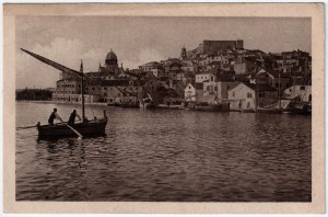 MUO-008745/926: Šibenik - Panorama s mora: razglednica