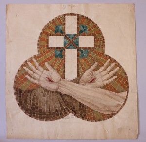 MUO-036344: Kristove ruke: nacrt za mozaik
