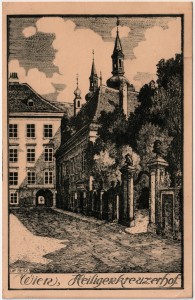 MUO-034763: Beč - Heiligenkreuzerhof: razglednica