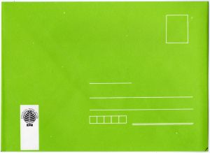 MUO-055093/03: EPA - Zelena pisma: poštanska omotnica