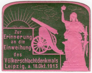 MUO-026115/09: Zur Erinnerung an die Einweihung des Völkerschlachtdenkmals Leipzig: marka