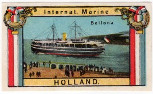 MUO-026129/11: Internat. marine / Bellona / Holland.: poštanska marka