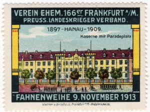 MUO-026191/02: Verein Ehem.166er Frankfurt a/M. Preuss. Landeskrieger Verband: poštanska marka