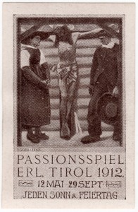 MUO-026133/02: Passionsspiel erl. Tirol 1912.: poštanska marka