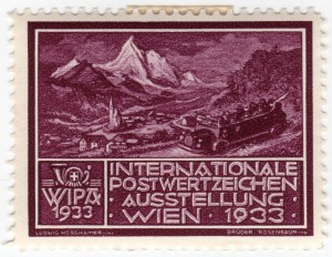 MUO-026245/38: WIPA 1933: poštanska marka