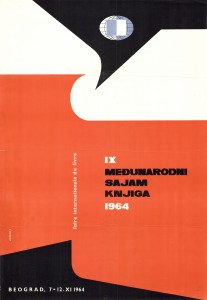 MUO-026987: IX međunarodni sajam knjiga: plakat