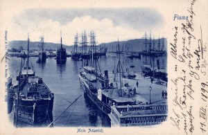 MUO-021436/05: Rijeka - Molo Adamich: razglednica