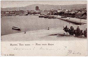 MUO-033249: Split - Riva: razglednica
