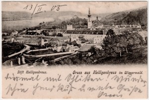 MUO-036126: Austrija - Heiligenkreuz: razglednica