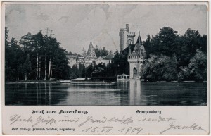 MUO-034769: Austrija - Laxenburg: razglednica